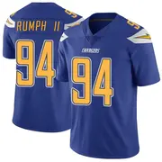 Royal Men's Chris Rumph II Los Angeles Chargers Limited Color Rush Vapor Untouchable Jersey